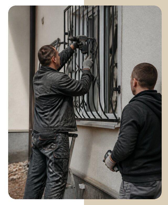 Установка наружных решеток в Соли-Илецке от 5105 р. | Дверной